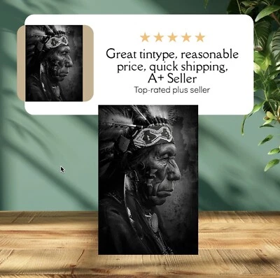 Индейский тонип ограниченный выпуск музейная серия C00256RP - Изображение 1 из 3