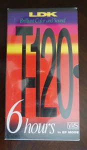 LDK - Brilliant Color and Sound T-120 - 6 hours in EP MODE (VHS) New - Picture 1 of 10