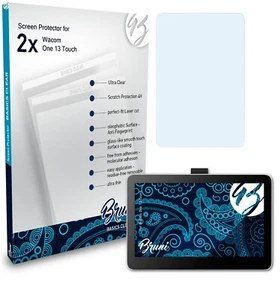 Bruni 2x Protective Film for Wacom One 13 Touch Screen Protector - Picture 1 of 3