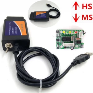 USB with Switch Modified FTDI FT232RL+PIC18F2480 HS/MS CAN OBD II Scanner - Picture 1 of 7
