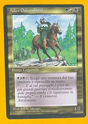 MTG ADUN OAKENSHIELD (Italian) Legends (OldManMTG 008-892) - Image 1 of 3