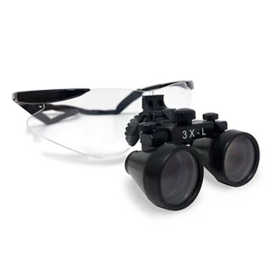 Dental Medical Binocular Loupes Magnifier Optical Glass Sport Black for Dentist - Picture 1 of 9