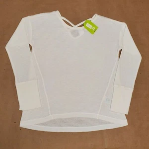 Crazy 8 Waffle Shirt Size M(7-8) Cream - Picture 1 of 6