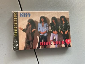KISS “RIDE YOUR HEART” CASSETTE TAPE SINGLE PRE-OWNED MUSIC RARE FACTORY SEALED - Picture 1 of 6