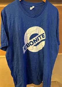 Ebonite Bowling T-Shirt - Größe XL - blau - Bella Canvas - Bild 1 von 2