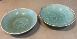 Ciotole di giada Tourron Ceramics 7,5"" lotto di 2 - Foto 1 di 6