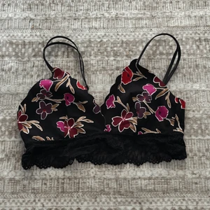 Reggiseno Auden Taglia Large Nero e Rosa Stampa Floreale - Foto 1 di 4