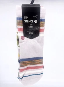 Stance Kid's Casual Socks 'Always Sunny' | Youth Small | 3 Pairs | Crew | K1 - Picture 1 of 2