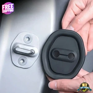 4pcs Universal Silicone Car Door Lock Buckle Protectors, Anti-Rust - Picture 1 of 2