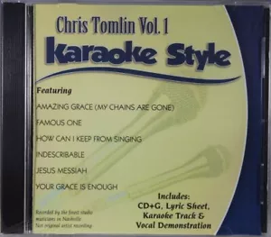 Chris Tomlin Volume 1 Christian Karaoke Style NEW CD+G Daywind 6 Songs - Picture 1 of 2