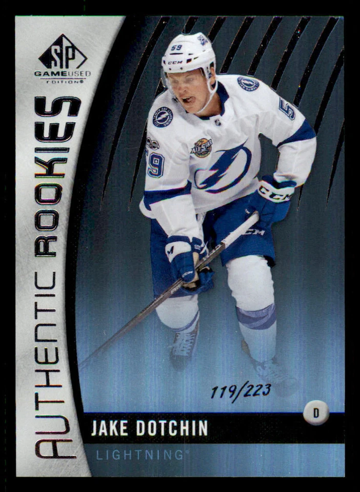 2017-18 SP Game Used Rainbow #168 Jake Dotchin/223 - Image 1 of 2