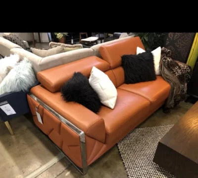 Leather Sofa 🛋 DivanItalia/ Perfect Condition - Image 1 of 4