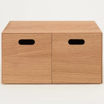 MUJI Wood Storage Drawer 14.5 X 7.3 X 11 inch oak wood Vertical and horizontal - Image 1 of 4