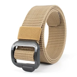 Light Weight Heavy Duty Tactical Waistband Belt, Khaki Color - Picture 1 of 2