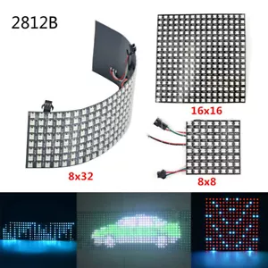 WS2812B LED Pixel Strip Light Advertising Display Panel Digital Flexible Screen - Picture 1 of 15