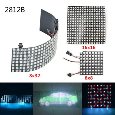 WS2812B LED Pixel Strip Light Advertising Display Panel Digital Flexible Screen - Image 1 of 4