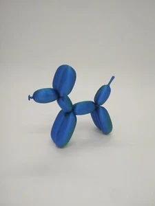 Balloon Dog - Colourful 3D Printed Figure / Balloon Dog - 3D Printed Figurine - Picture 1 of 7