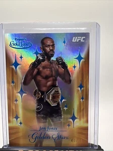 2024 Topps Gold Label UFC Jon Jones Golden Stars /99 - Picture 1 of 2