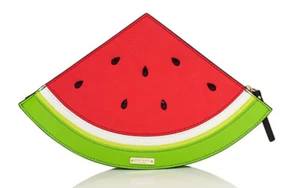 Kate Spade Splash Out Watermelon Clutch - Saffiano Leder mit 14kt GP Hardware - Bild 1 von 4