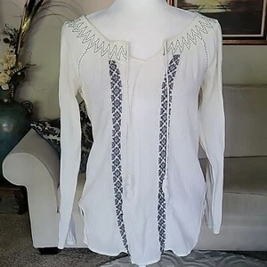 Nine West VINTAGE AMERICA JEANS Blouse - Picture 1 of 11