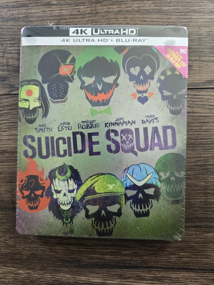 Squadron Suicide (Suicide Squad) Steelbook 4K UHD + Blu-Ray - Image 1 of 1