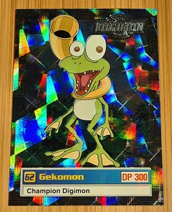 Gekomon 7 of 32 - Holo Foil Prism - Animated Series 2 - Bandai - Near Mint/Mint