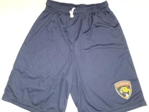 0724 Hombres PANTHERS FLORIDA Pantalones Cortos Bordados AZUL MARINO Nuevos - Imagen 1 de 1