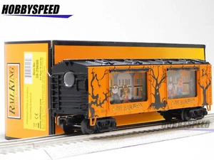 MTH RAILKING HALLOWEEN TRICK OR TREATERS ACTION CAR freight O GAUGE 30-79690 NEW - Picture 1 of 9