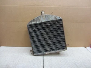 VTG ANTIQUE ORIGINAL FORD MODEL T BRASS TANK RADIATOR CORE FOR REBUILD - Picture 1 of 24