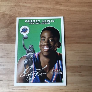 Quincy Lewis #196 Utah Jazz Fleer (Tradition) 2000-01 - Picture 1 of 1