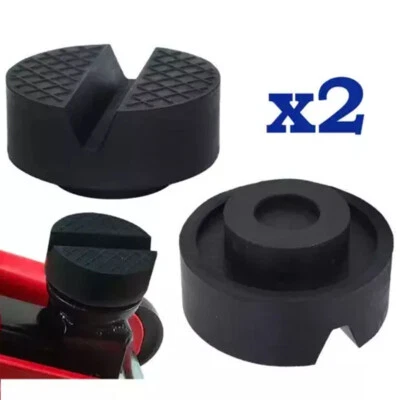 2 Universal Wagenheber Gummiauflage Gummipuffer Wagenheber für Rangierwagenheber - Bild 1 von 4