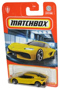 Matchbox 2021 Koenigsegg Gemera (2023) Yellow Toy Car 74/100 - Picture 1 of 1