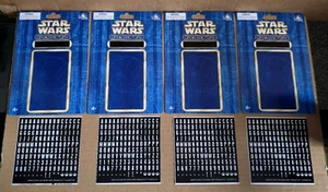 Carte e adesivi Star Wars Costruisci una fabbrica di droidi - Parchi Disney - tutto originale! - Foto 1 di 4