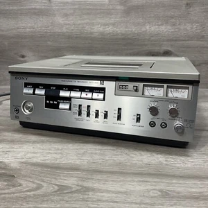 Vintage Sony Betamax Videokassettenrekorder mit Abdeckung Modell SLO-325 ungetestet LESEN - Bild 1 von 12