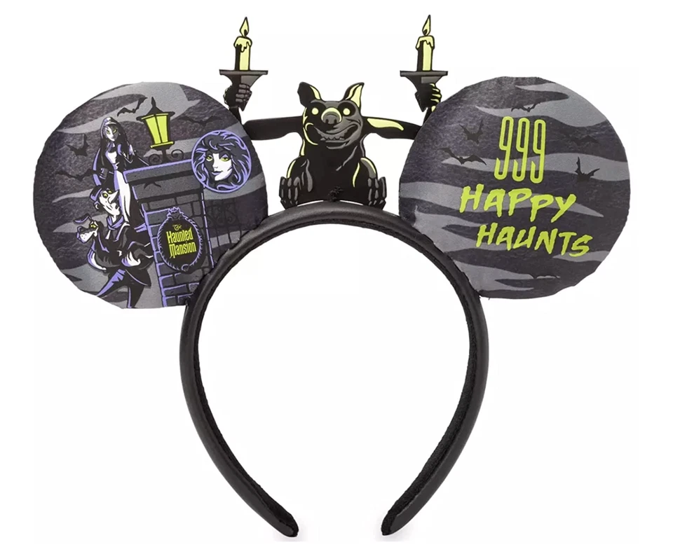 Nueva diadema orejas de gárgola Happy Haunts 999 Happy Haunts de los parques de Disney Foto 1 de 1