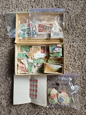 Vintage Miscellaneous Postage Stamp Collection U.S. & Foreign NEW and USED - Image 1 of 4