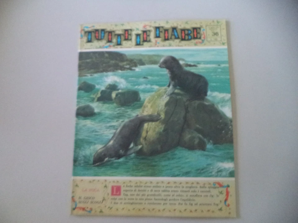 TUTTE LE FIABE - FRATELLI FABBRI EDITORE N° 36/1963 - Immagine 1 di 1