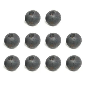 Baustahl Metall massiv Kugeln gebohrt Kugeln Tore Geländer 30 mm 10er Pack - Bild 1 von 1