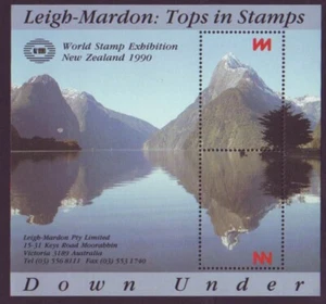 1990 WORLD STAMP EXHIBITION NEW ZEALAND MINATURE SHEET - Imagen 1 de 1