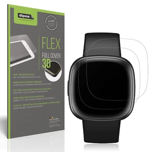 2x Full Cover Folia ochronna matowa do Fitbit Versa 4 Folia pancerna Anti-Shock - Zdjęcie 1 z 7