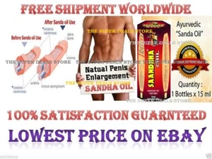 100% Ayurvedic Sandha Saandha Massage Oil Men DISCRETE PACKING - Picture 1 of 2