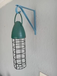 4x FUERTES Hechos a Mano Colgante Carillón de Viento/Soportes de Alimentador 5" NUEVO- Recubierto Azul Cielo. - Imagen 1 de 1