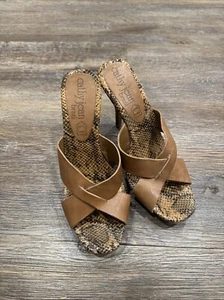 Cathy Jean Leather Sandles Size Size 8 Very Cute Rn 773001898 - Picture 1 of 20