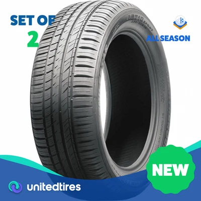 Set of (2) New 235/55R18 Milestar Weatherguard AS710 Sport 104V - Image 1 of 4