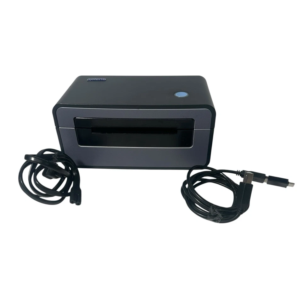 POLONO Label Printer 4x6 Thermal Shipping PL60 Sea Green W/USB Cord - Image 1 of 4