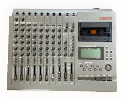 TASCAM PORTASTUDIO 488; 8-Kanal Kassettenrecorder; Manual und 12 Leerkassetten!! - Bild 1 von 4