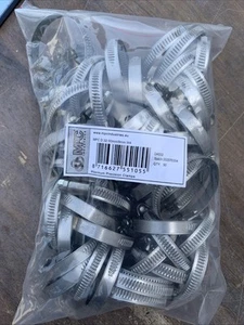 50 Stück Schlauchschellen Edelstahl MPC D 32-50mm/9mm W4 PREMIUM Rohrschellen - Picture 1 of 5
