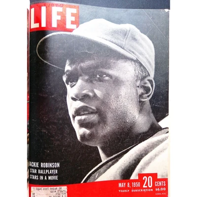 Life Magazine Bound MAY - JUN 1950 9 Issues News Celebrities Events Ads & More - Image 1 of 4