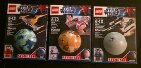Lego Star Wars  Planets Series 1 3 Sets 9674, 9675, 9676 New SEALED