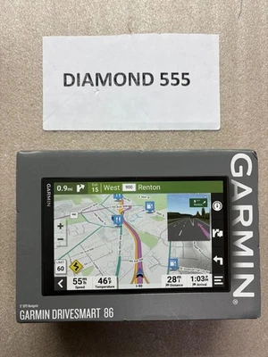 Garmin DriveSmart 86 8" Car GPS Navigator (010-02471-00) | 6591 - Image 1 of 2